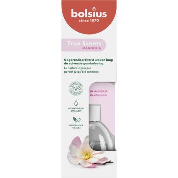 BOLSIUS TRUE SCENTS MAGNOLIA GEURSTOKJES 60 ML