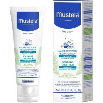 MUSTELA BEBE SOOTHING CHEST RUB TUBE 40 ML