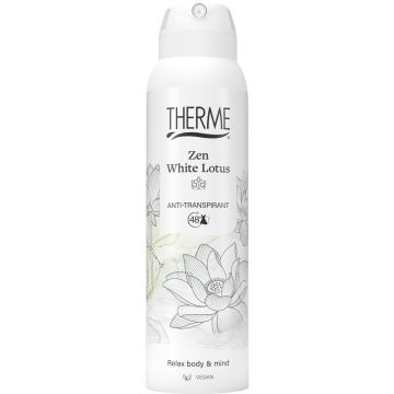 THERME ZEN WHITE LOTUS ANTI-TRANSPIRANT DEODORANT SPRAY 150 ML