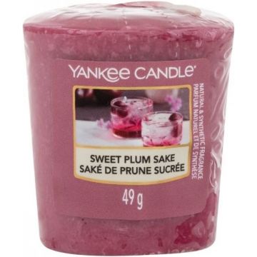 YANKEE CANDLE SWEET PLUM SAKE GEURKAARS 49 GRAM