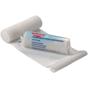 HELTIQ ELASTISCH FIXATIEWINDSEL 4 M X 10 CM 1 STUK