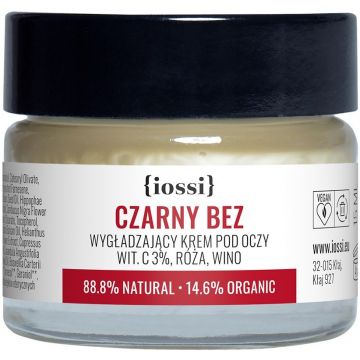 IOSSI BLACK LILAC GLADMAKENDE OOGCREME POTJE 15 ML
