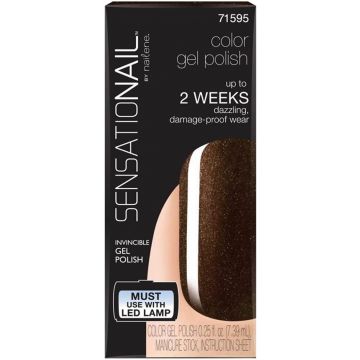 SENSATIONAIL COLOR GEL (SENSATIONAIL) 71595 COLOR GEL POLISH ESPRESSO BEAN NAGELLAK POTJE 7,39 ML