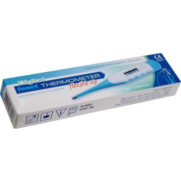 ROMED DIGITAL THERMOMETER FLEXIBLE TIP DOOSJE 1 STUK