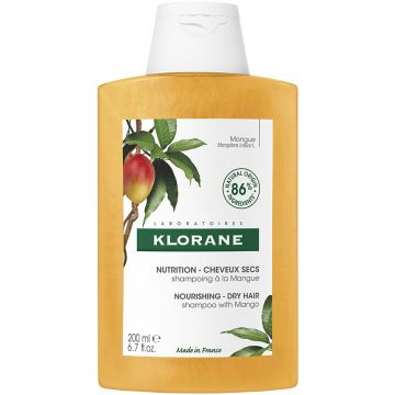 KLORANE MANGO NOURISHING DRY HAIR SHAMPOO FLACON 400 ML
