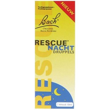 BACH RESCUE NACHT DRUPPELS DRUPPELAAR 10 ML
