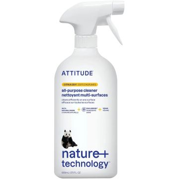 ATTITUDE NATURE+ TECHNOLOGY CITRUS ZEST ALL-PURPOSE CLEANER ALLESREINIGER 800 ML