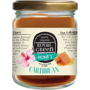 ROYAL GREEN HONEY CARIBBEAN HONING POT 250 GRAM