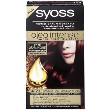 SYOSS OLEO INTENSE (SYOSS) OLEO INTENSE 4-23 BORDEAUX ROOD HAARVERF 1 STUK