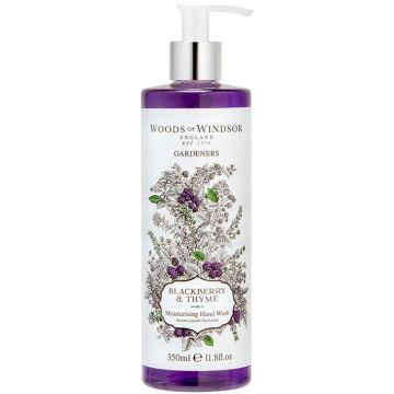 WOODS OF WINDSOR BLACKBERRY & THYME (WOODS OF WINDSOR) BLACKBERRY & THYME HAND WASH HANDZEEP POMP 350 ML