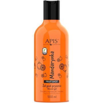 APIS FRUIT SHOT (APIS) FRUIT SHOT TANGERINE & PASSION FRUIT SHOWER GEL DOUCHEGEL FLACON 500 ML