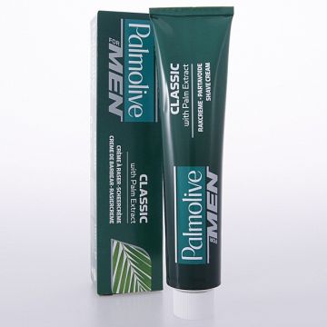 PALMOLIVE FOR MEN CLASSIC (PALMOLIVE) CLASSIC WITH PALM EXTRACT SHAVECREAM TUBE 100 ML