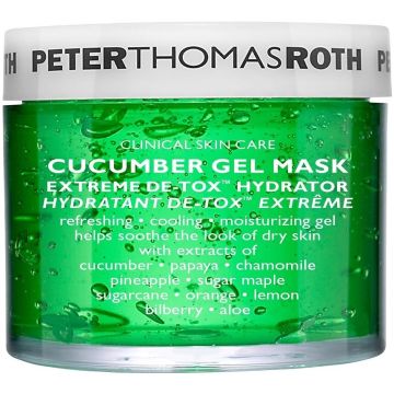 PETER THOMAS ROTH CUCUMBER DE-TOX EXTREME HYDRATOR GEL MASK GEZICHTSMASKER POT 150 ML
