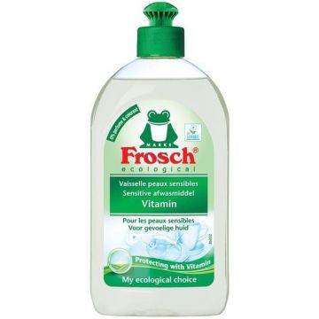 FROSCH ECOLOGICAL VITAMIN SENSITIVE AFWASMIDDEL FLACON 500 ML