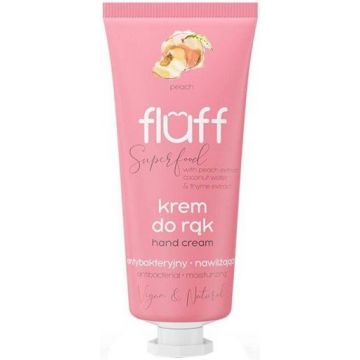 FLUFF SUPERFOOD PEACH HAND CREAM HANDCREME TUBE 50 ML