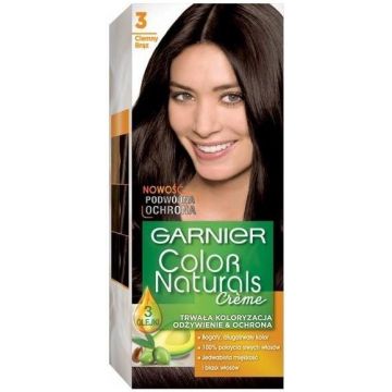 GARNIER COLOR NATURALS CREME 3 DARK BROWN HAARVERF PAK 1 STUK