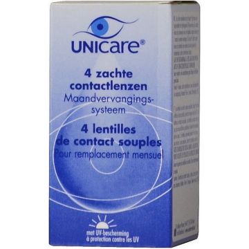 UNICARE 4.25 ZACHTE MAANDLENZEN DOOSJE 4 STUKS