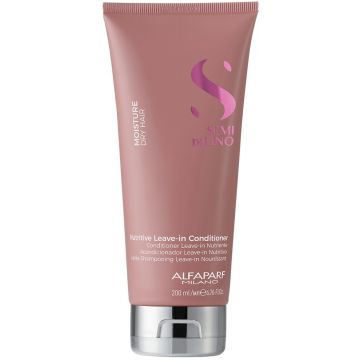 ALFAPARF SEMI DI LINO MOISTURE (ALFAPARF) SEMI DI LINO MOISTURE NUTRITIVE LEAVE-IN CONDITIONER CREMESPOELING TUBE 200 ML