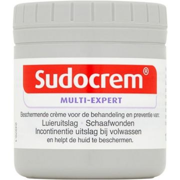 SUDOCREM MULTI-EXPERT (SUDOCREM) MULTI-EXPERT BESCHERMENDE CREME POT 125 GRAM