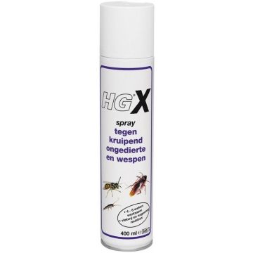 HG ONGEDIERTE HGX SPRAY TEGEN KRUIPEND ONGEDIERTE 400 ML