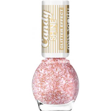MISS SPORTY CANDY SHINE (MISS SPORTY) CANDY SHINE 002 PINK MARSHMALLOW NAGELLAK 7 ML