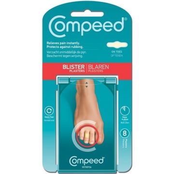COMPEED BLAREN OP TENEN BLARENPLEISTERS PAK 8 STUKS