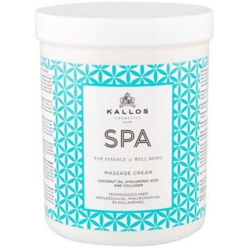 KALLOS SPA COCONUT OIL MASSAGE CREAM 1000 ML