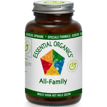 ESSENTIAL ORGANICS ALL-FAMILY TABLETTEN POT 90 STUKS