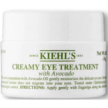 KIEHL'S AVOCADO CREAMY EYE TREATMENT OOGCREME POT 14 ML