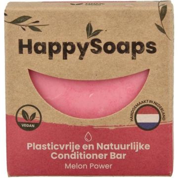 HAPPYSOAPS MELON POWER CONDITIONER CREMESPOELING BAR DOOSJE 65 GRAM