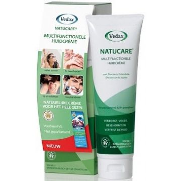 VEDAX NATUCARE NATUURLIJKE MULTIFUNCTIONELE HUIDCREME TUBE 100 ML