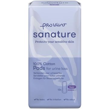 SANATURE PRO VIVO SUPER INCONTINENTIEVERBAND 12 STUKS