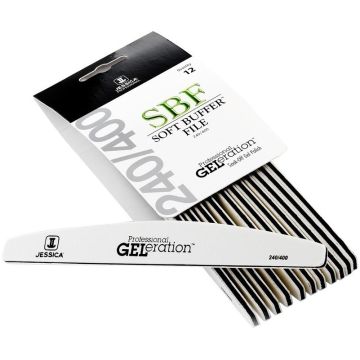 JESSICA GELERATION COLOURS SOFT BUFFER FILE 240/400 NAGELVIJL 12 STUKS
