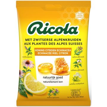 RICOLA HONING CITROEN ECHINACEA KRUIDENPASTILLES 75 GRAM
