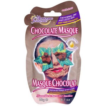 MONTAGNE JEUNESSE ANTI-STRESS CHOCOLATE MASQUE GEZICHTSMASKER ZAKJE 20 GRAM