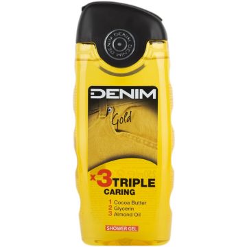 DENIM GOLD SHOWER GEL DOUCHEGEL FLACON 250 ML