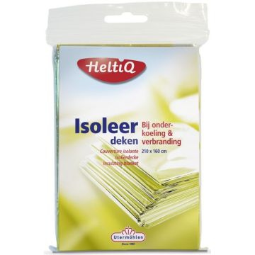 HELTIQ ISOLEERDEKEN BIJ ONDERKOELING & VERBRANDING 210 X 160 CM 1 STUK