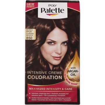 POLY PALETTE 850 MOKKA BRUIN HAARVERF PAK 1 STUK