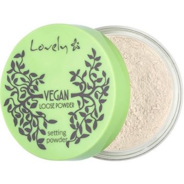 LOVELY VEGAN LOOSE POWDER SETTING POWDER POEDER 7 GRAM