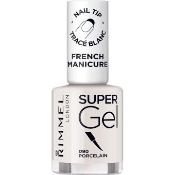 RIMMEL SUPER GEL (RIMMEL) SUPER GEL 090 PORCELAIN NAGELLAK POTJE 12 ML