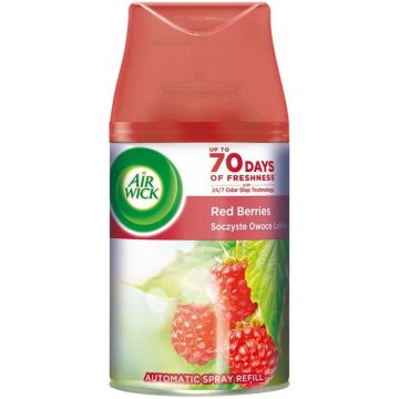 AIRWICK LIFE SCENTS RED BERRIES LUCHTVERFRISSER (NAVULLING) SPUITBUS 250 ML