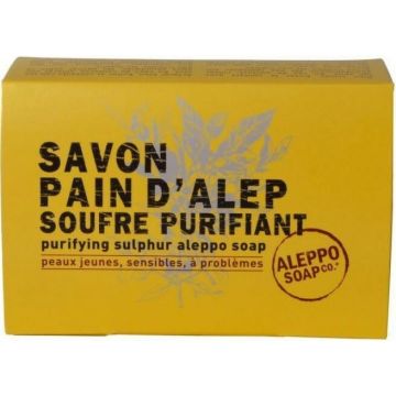 ALEPPO SOAP ZWAVELBLOEM ZEEP 150 GRAM
