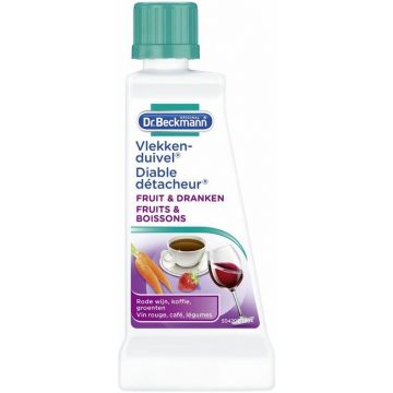 DR. BECKMANN VLEKKENDUIVEL FRUIT & DRANKEN VLEKVERWIJDERAAR FLACON 50 ML
