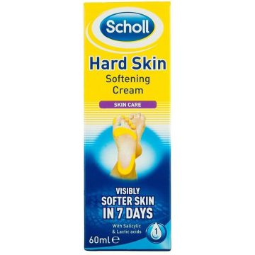 SCHOLL HARD SKIN SOFTENING CREAM TUBE 60 ML