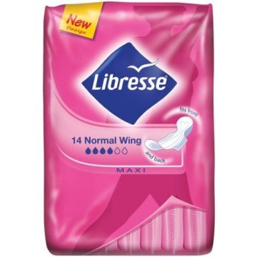 LIBRESSE NORMAL (LIBRESSE) MAXI NORMAL MAANDVERBAND 14 STUKS