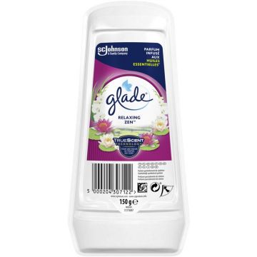 GLADE RELAXING ZEN (GLADE) RELAXING ZEN LUCHTVERFRISSER GEL FLACON 150 GRAM