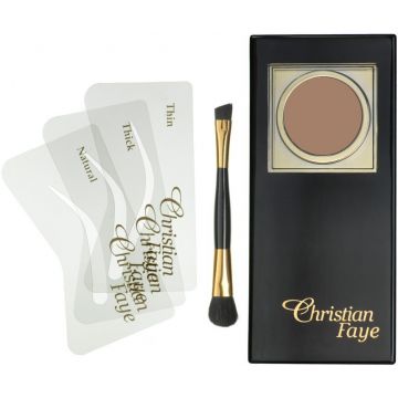 CHRISTIAN FAYE SEMI PERMANENT EYEBROW MAKEUP KIT BRONZE SET 1 STUK