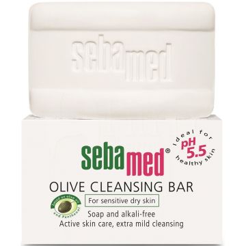SEBAMED SENSITIVE SKIN OLIVE CLEANSING BAR 150 GRAM