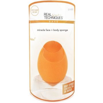 REAL TECHNIQUES MIRACLE FACE + BODY SPONGE 1 STUK
