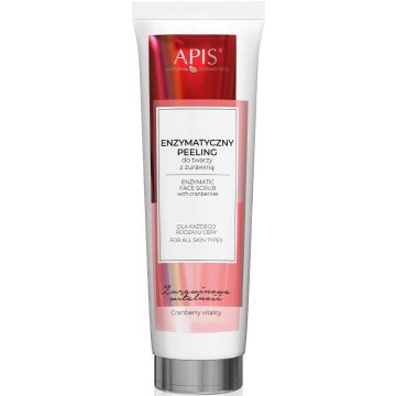 APIS CRANBERRY VITALITY ENZYMATIC FACE SCRUB GEZICHTSSCRUB TUBE 100 ML